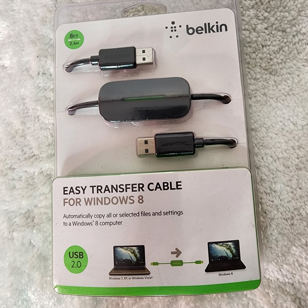 Belkin Easy Transfer Cable for Windows 8 /Windows 7/XP/Vista (F4U060)